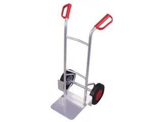 Stapelsteekwagen Aluminium 150kg Massief Rubber Banden - 2