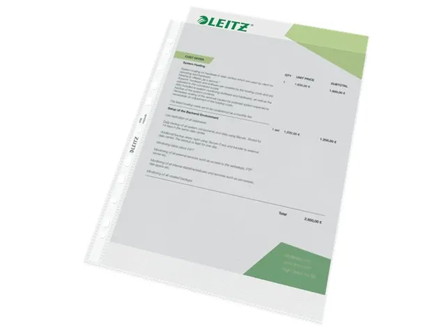 Showtas Leitz 4790 A4 11-Gaats Pp 0.09Mm Nerf