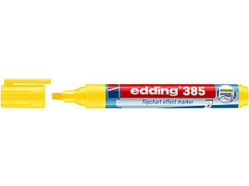 Edding 385 Flipchart effect marker Geel