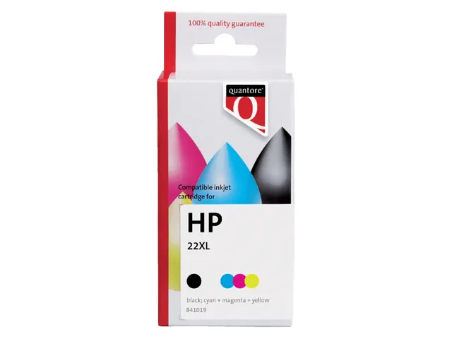 Cartouche d’encre Quantore pour HP C9352A 22XL 3 couleurs