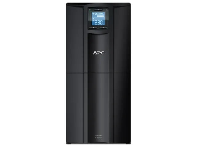 APC Smart-UPS SMC3000I Noodstroomvoeding - 8x C13, 1x C19, USB, 3000VA
