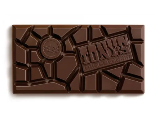Chocolade Tony's Chocolonely reep 180gr puur