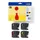 Brother LC-121 Valuepack Inktcartridges Zwart + Kleur