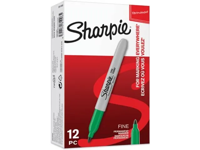 Sharpie Permanent marker Fijne punt 1 mm Groen