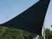 Voile solaire perméable triangulaire 5x5x5m Anthracite