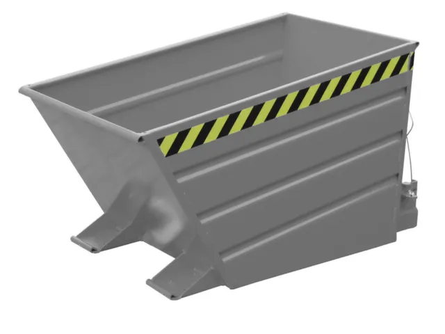 kiepbak,HxLxB 730x1375x1200mm,0,8m³,draagverm. 1000kg,RAL7005