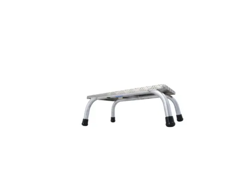 Montagetrap Aluminium H 0 2M 1Trede Incl. Platform Treden Traanplaat