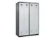 locker voor scheiding van kleding,HxBxD 1850x1200x500mm,4vak