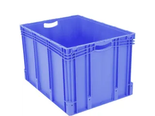 Euronorm Stapelkrat Pp 520x800x600mm 211l Dubbele Bodem 200kg - 2