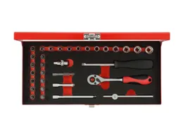 R49004033 Dopsleutelset 1/4 inch 4-13mm 32-delig