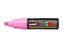 Verfstift Posca PC8K Brede punt 8mm schuin fluor roze