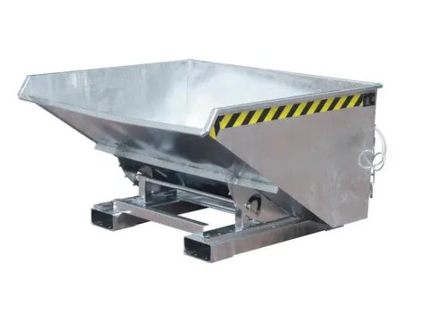 bennes basculantes pour copeaux HxLxl 835x1260x1570mm 0 9m³