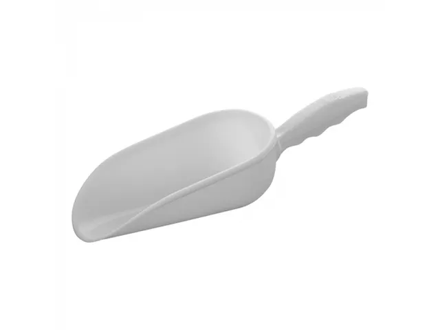 Emga Winkelschep kunststof wit 120ml 180mm