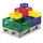 Euronorm-stapelbak 78liter Groen 210x800x600mm Wanden Opengewerkt