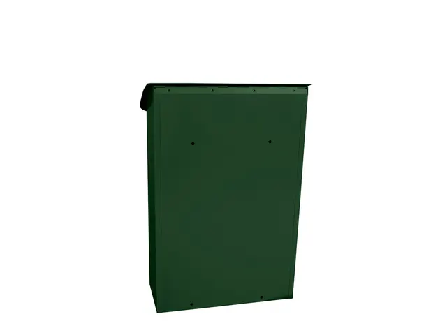 Wandbrievenbus Lugon Groen Staal