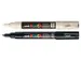 Verfstift Posca PC1MC Extra Fijne punt 0,7-1,0mm Wit