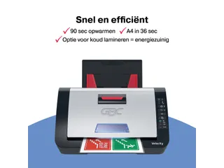 Automatische lamineermachine GBC Velocity A4 - 14