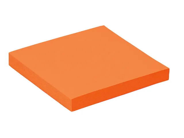 Memoblok Quantore 76x76mm neon oranje