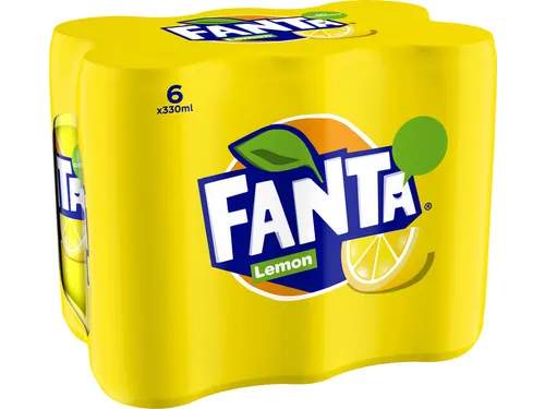 Frisdrank Fanta lemon blik 330ml