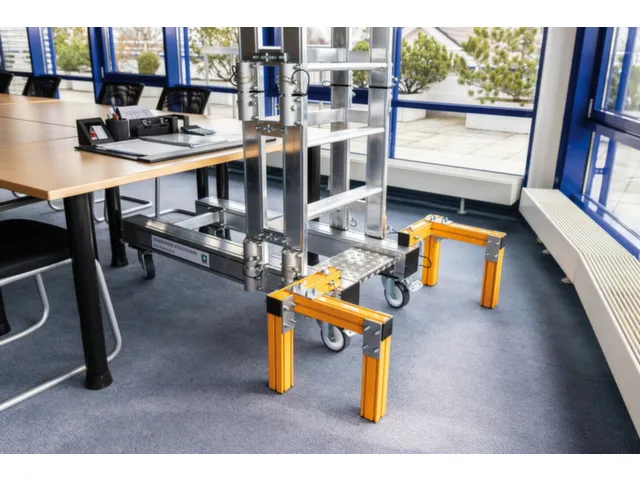 plateforme de travail,roulante,H de travail 3m