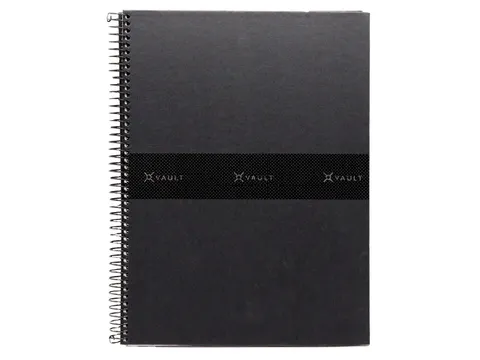 Spiraalblok VAULT A5 HC lijn 160 blz 90 gr papier