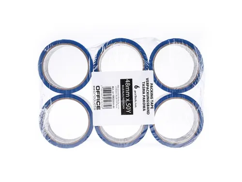 Verpakkingstape blauw 48mmx46m
