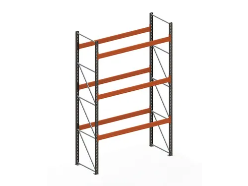 palletstelling,grondveld,HxBxD 4400x2870x1100mm,vakl. 3000kg