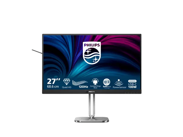 Ecran PC 27 inch Philips Business 27B2U4601 LCD avec USB-C