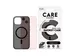 PanzerGlass CARE by Smokey Case w. Black MagSafe iPhone 15, Hoes