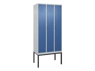 locker voor scheiding van kleding,HxBxD 2120x900x500mm,3vak - 1