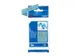 Cassette originale à ruban tissu or sur bleu clair pour étiqueteuse