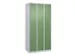 armoire vestiaire noir et blanc,HxlxP 1850x900x500mm,3compart.