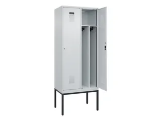 locker voor scheiding van kleding,HxBxD 2120x800x500mm,2vak - 1