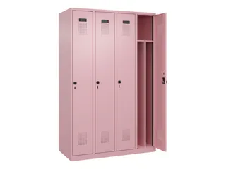 locker voor scheiding van kleding,HxBxD 1850x1200x500mm,4vak - 1