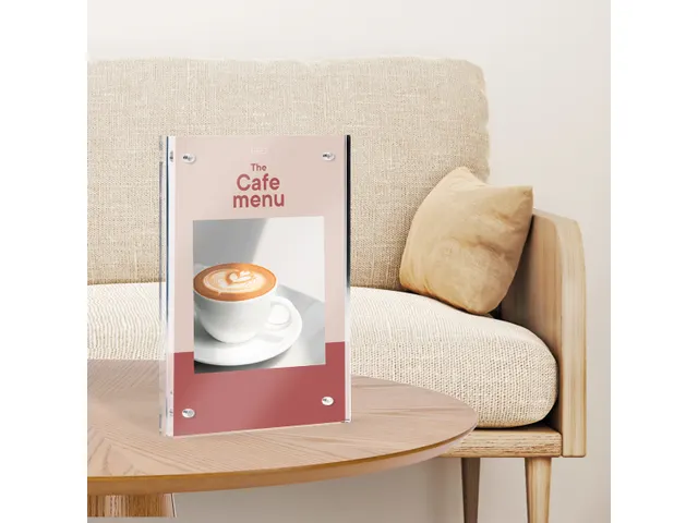 Europel Kaarthouder Luxe A6 Acryl