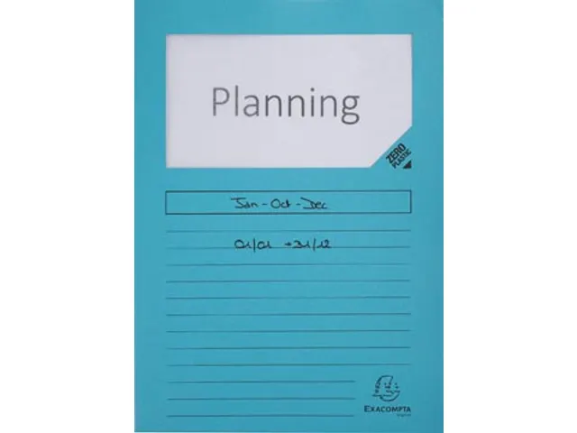 L-map Forever voor A4 25 stuks lichtblauw