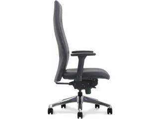 Manager Bureaustoel Luxe Vienna Coupon Leder Zwart - 3