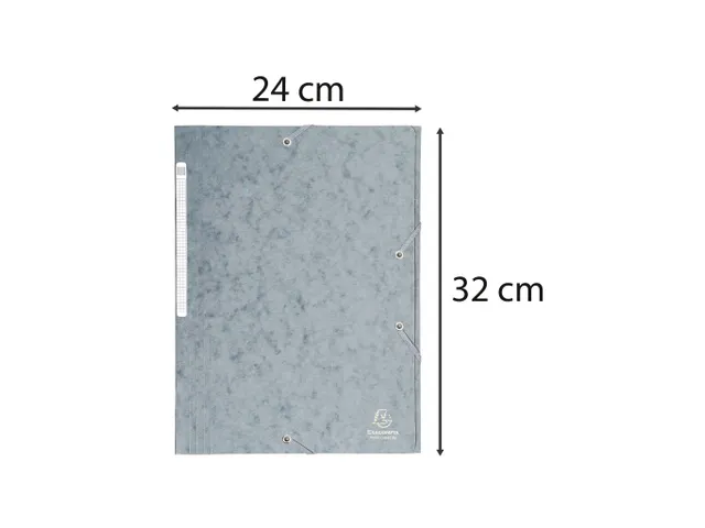 Elastomap Maxi capacity glanskarton 425gm² A4 Grijs