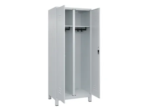locker voor scheiding van kleding,HxBxD 1950x800x500mm,2vak