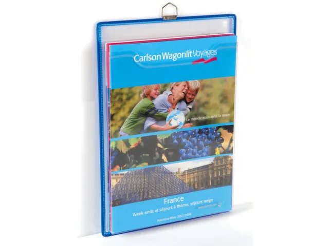 Hangende Folderhouder Din A4 Staand Met Metalen Ophanging Kunststof