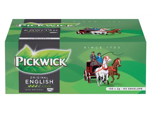 Zwarte Thee Pickwick engelse melange 100x2gr zonder envelop
