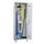 Schoonmaakkast HxBxD 1850x600x500mm Cilinderslot RAL7035 Front RAL5012