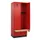 locker met bank,HxBxD 1950x800x815mm,2vak,vak B 400mm,draaigrendel