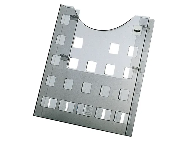 Helit Brochurehouder A4 | Rookglas