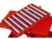 Plateau à rouleaux p/table élévatrice 500kg Pivotant 710x520mm