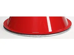 ronde voet,v. Staande asbak,staal verzinkt