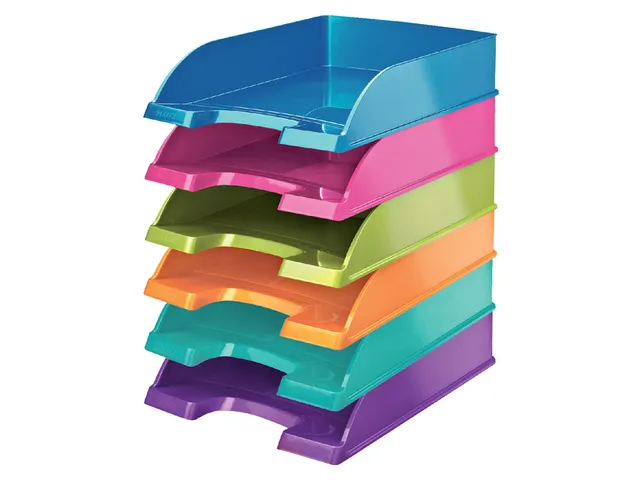 Brievenbak Leitz WOW Plus A4 roze