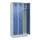 locker voor scheiding van kleding,HxBxD 1950x900x500mm,3vak