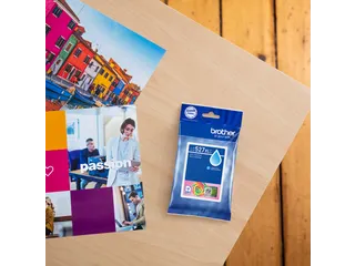Inktcartridge Brother LC-527XLC HC blauw 2000 pagina's - 5