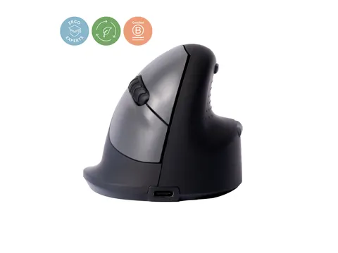 Ergonomische muis R-Go HE Break Medium Rechts draadloos Zwart